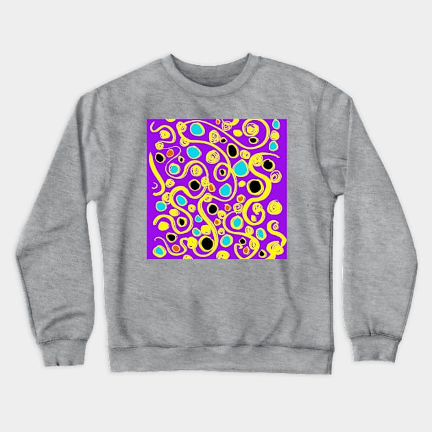 Abstract Experimental Crewneck Sweatshirt by Minxylynx4